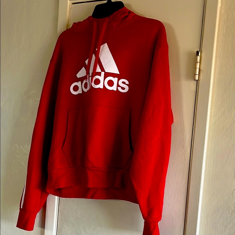 Adidas Bold Red Sweatshirt